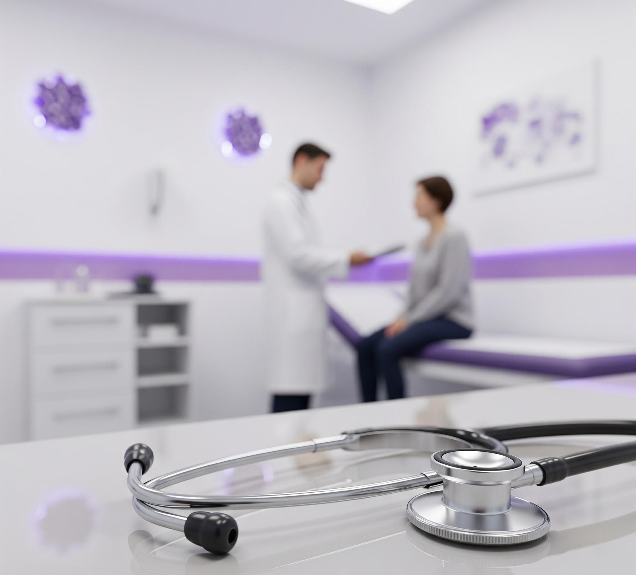 Doctor with a stethoscope